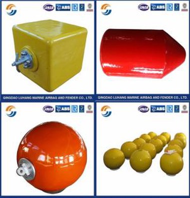 Bentuk bola EVA Diisi Marine Mooring Buoy